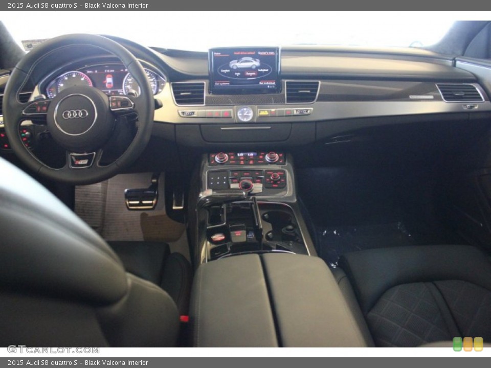 Black Valcona Interior Dashboard for the 2015 Audi S8 quattro S #97648409