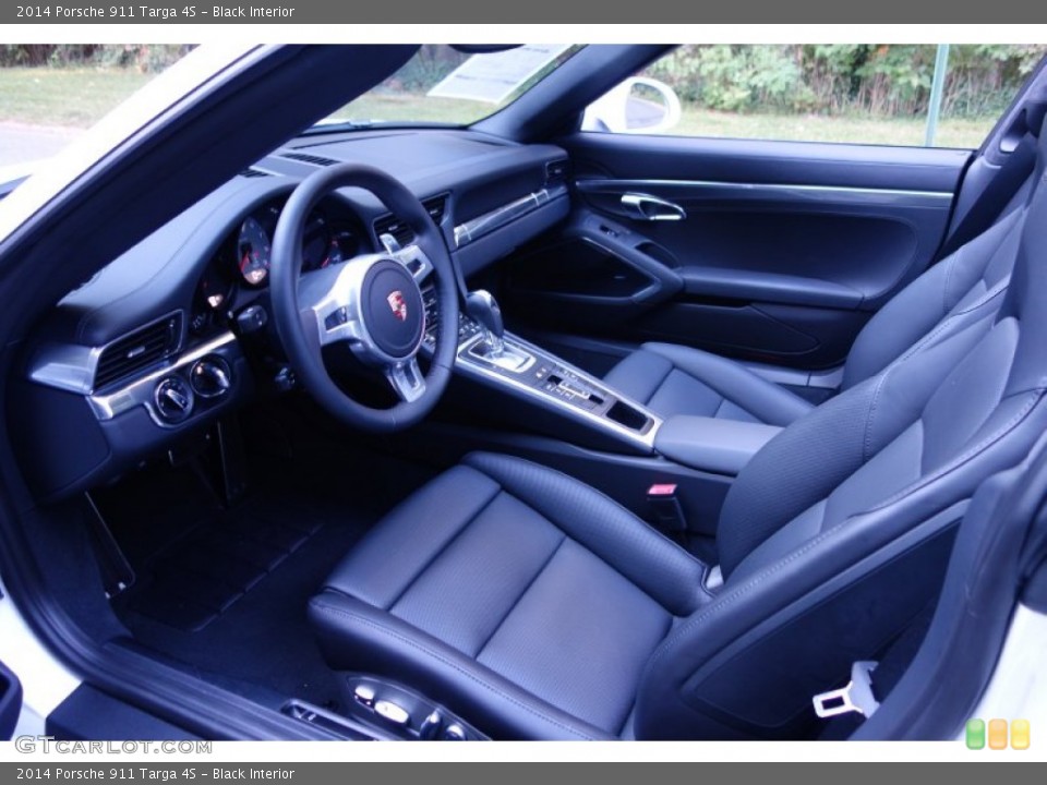 Black Interior Photo for the 2014 Porsche 911 Targa 4S #97649757