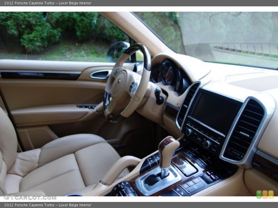 Luxor Beige Interior Controls for the 2012 Porsche Cayenne Turbo #97650420