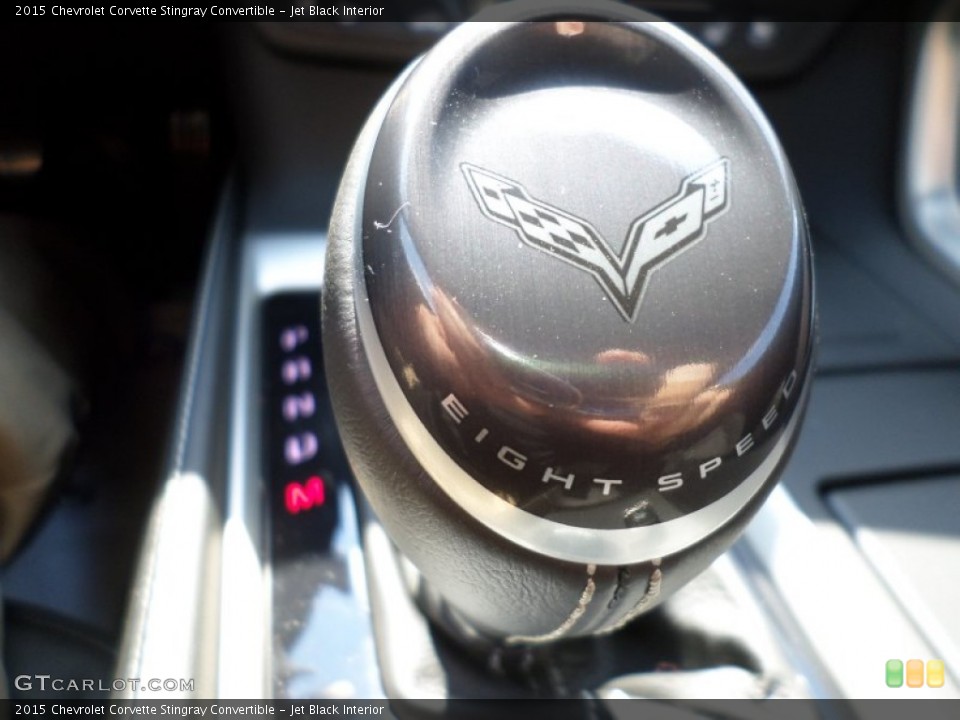 Jet Black Interior Transmission for the 2015 Chevrolet Corvette Stingray Convertible #97653762