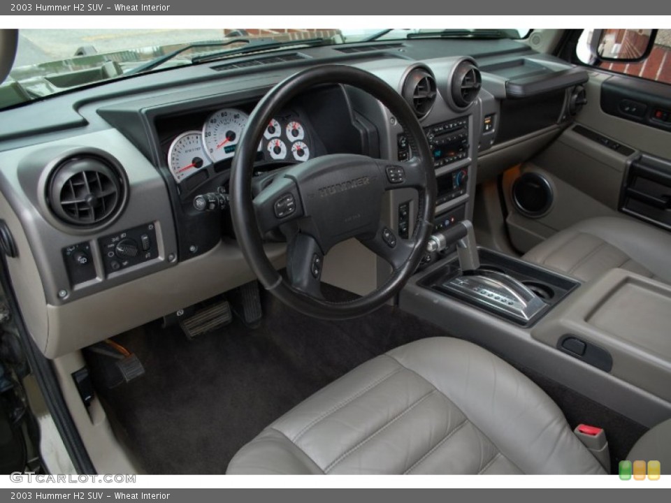 Wheat Interior Photo for the 2003 Hummer H2 SUV #97654452