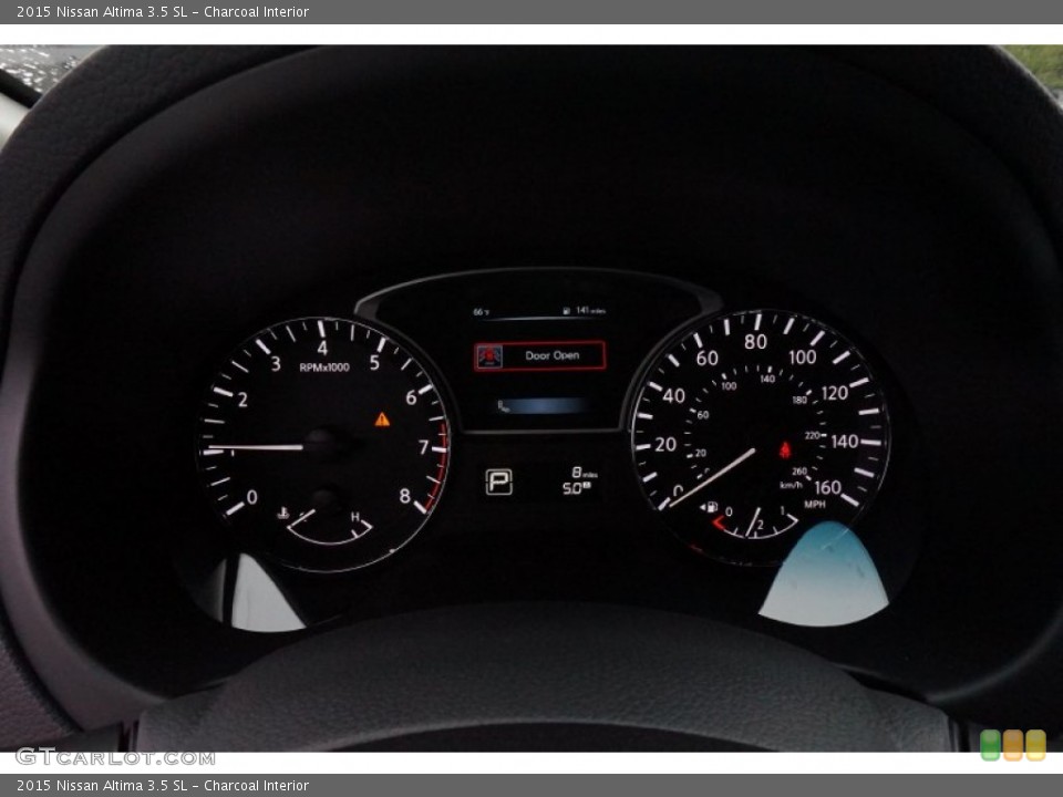 Charcoal Interior Gauges For The 2015 Nissan Altima 3 5 Sl