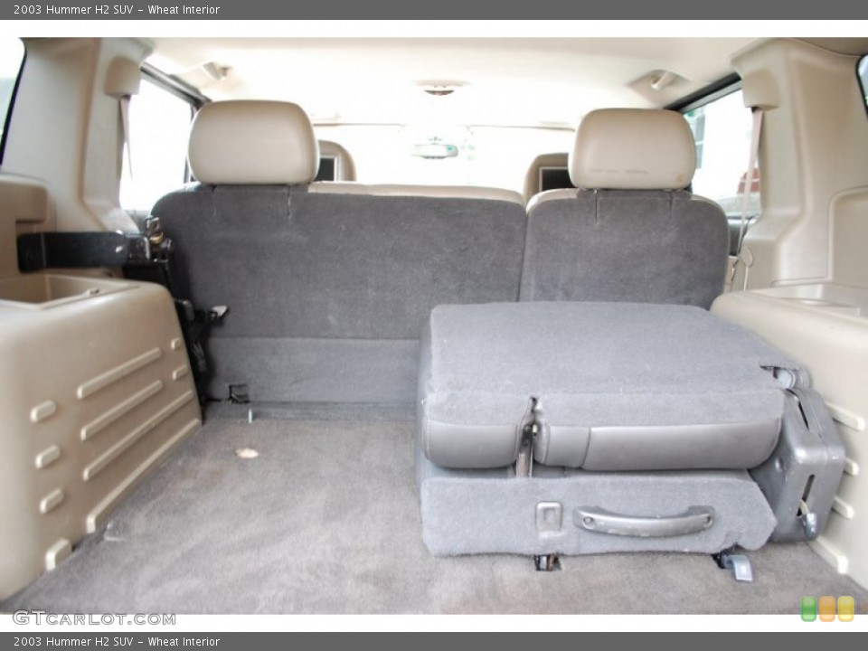 Wheat Interior Trunk for the 2003 Hummer H2 SUV #97655106