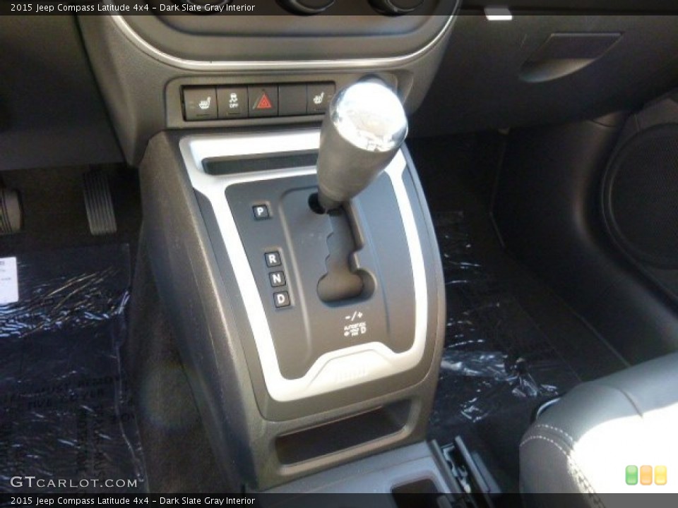 Dark Slate Gray Interior Transmission for the 2015 Jeep Compass Latitude 4x4 #97659234