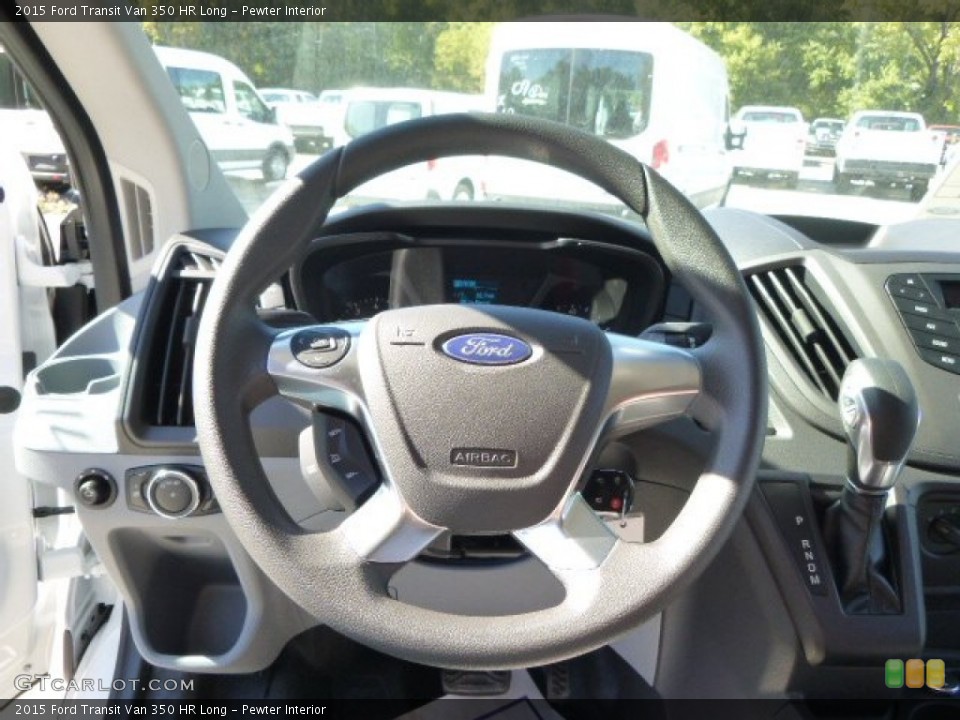 Pewter Interior Steering Wheel for the 2015 Ford Transit Van 350 HR Long #97661274