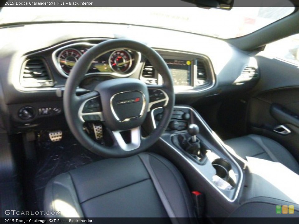 Black Interior Prime Interior for the 2015 Dodge Challenger SXT Plus #97662033