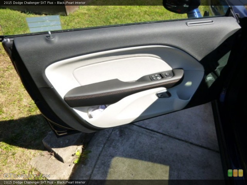 Black/Pearl Interior Door Panel for the 2015 Dodge Challenger SXT Plus #97664775