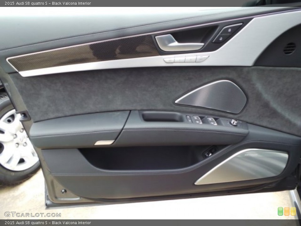 Black Valcona Interior Door Panel for the 2015 Audi S8 quattro S #97666751