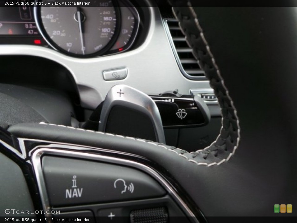 Black Valcona Interior Controls for the 2015 Audi S8 quattro S #97667169