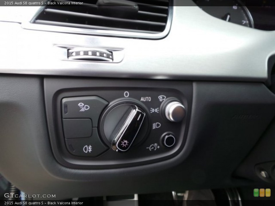 Black Valcona Interior Controls for the 2015 Audi S8 quattro S #97667193