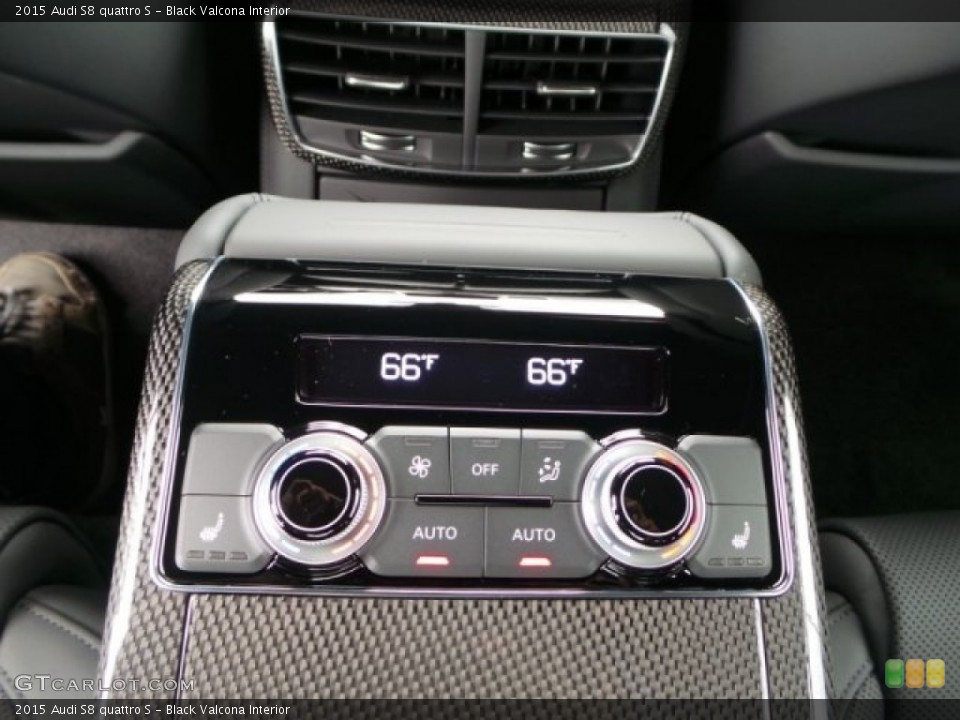 Black Valcona Interior Controls for the 2015 Audi S8 quattro S #97667319