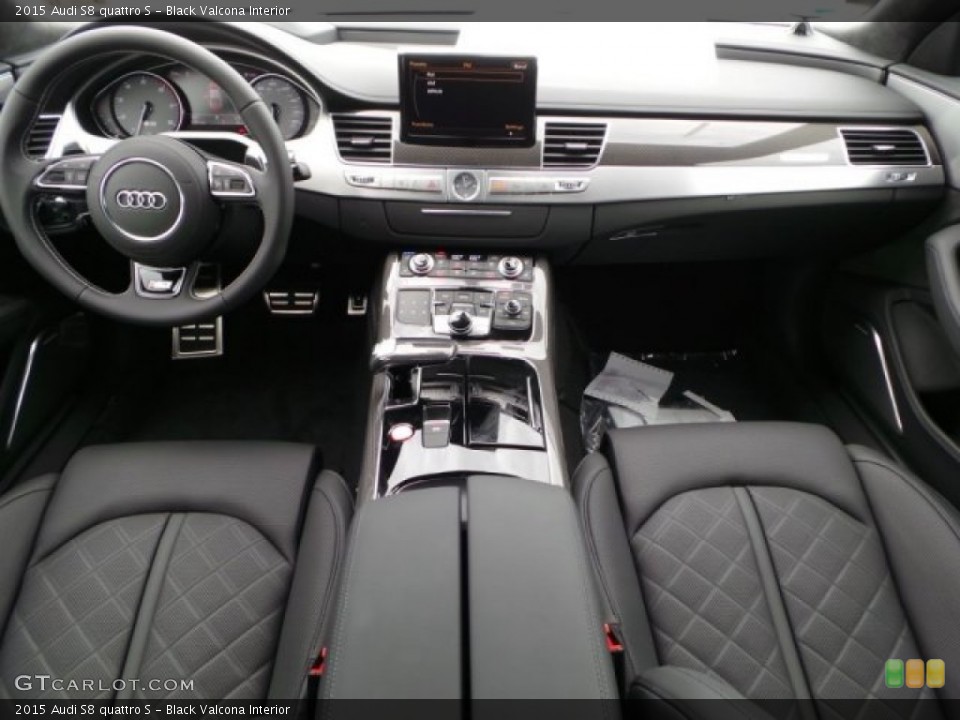 Black Valcona Interior Dashboard for the 2015 Audi S8 quattro S #97667343