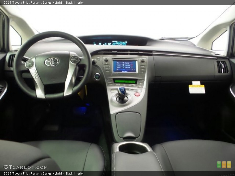 Black Interior Dashboard for the 2015 Toyota Prius Persona Series Hybrid #97668834