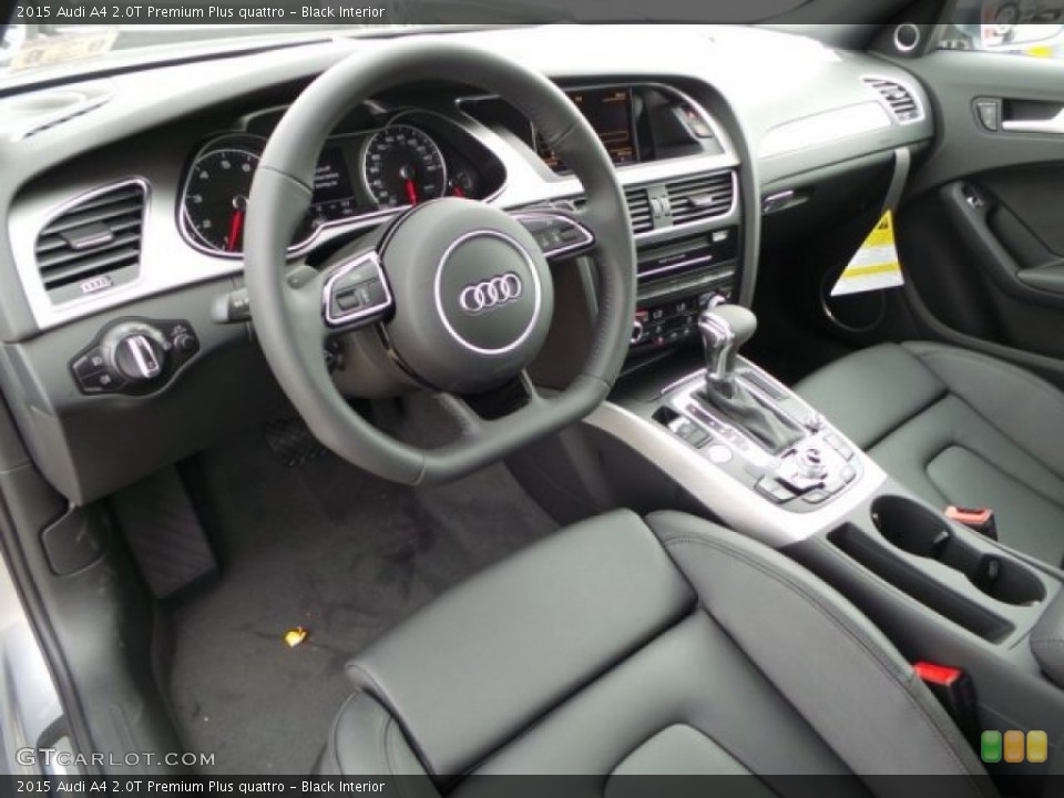 Black Interior Photo for the 2015 Audi A4 2.0T Premium Plus quattro #97671165