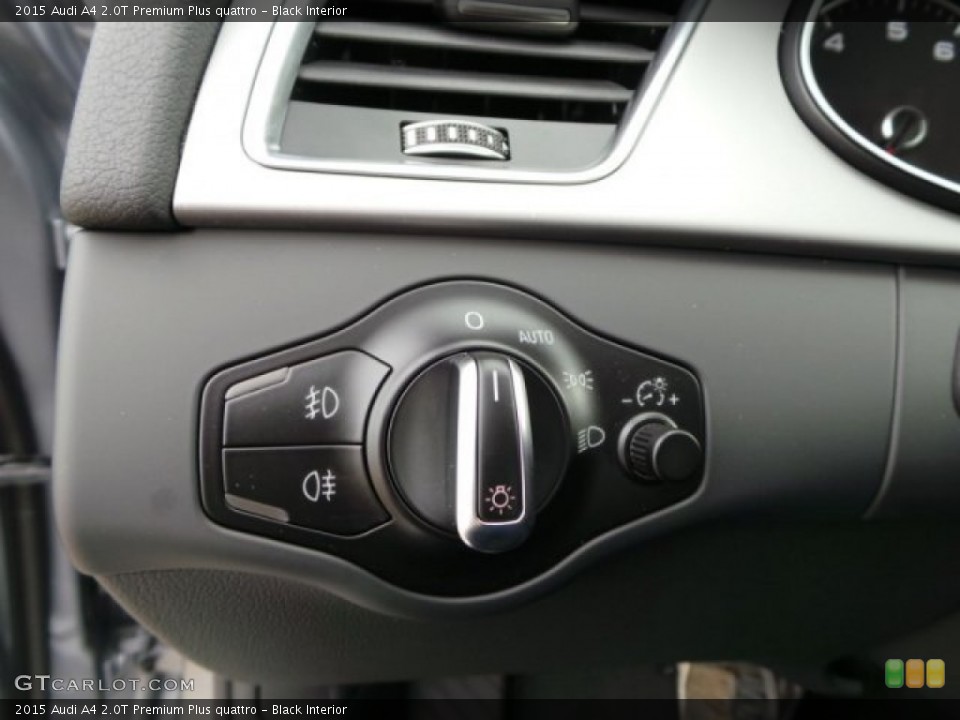 Black Interior Controls for the 2015 Audi A4 2.0T Premium Plus quattro #97671483