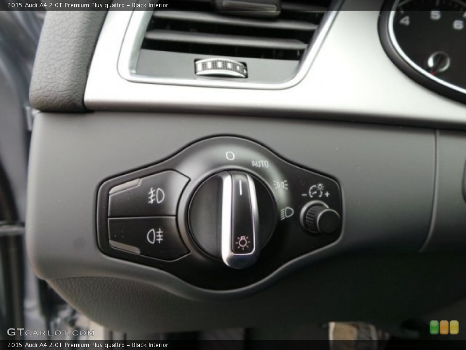 Black Interior Controls for the 2015 Audi A4 2.0T Premium Plus quattro #97671483