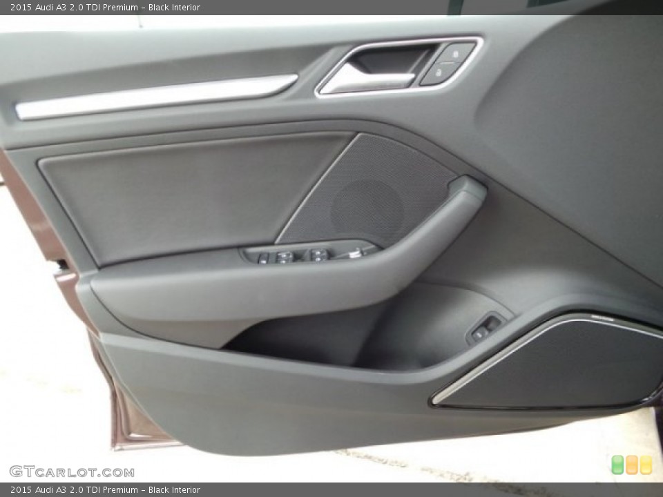 Black Interior Door Panel for the 2015 Audi A3 2.0 TDI Premium #97675068