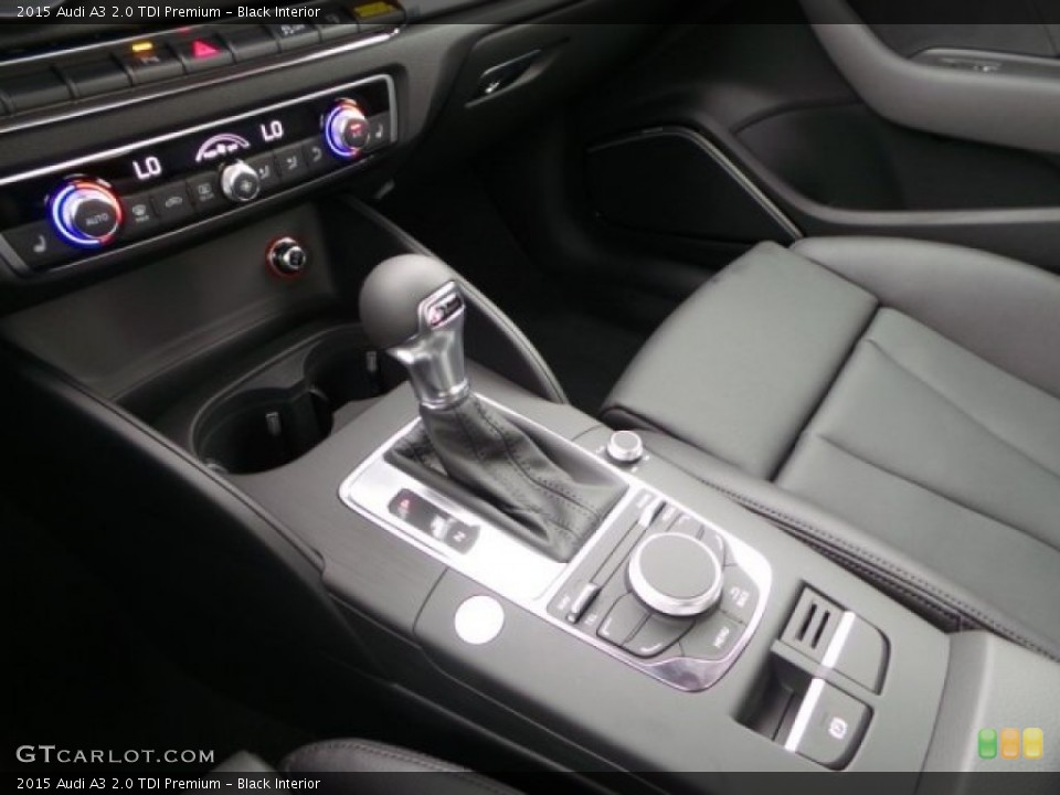 Black Interior Transmission for the 2015 Audi A3 2.0 TDI Premium #97675176
