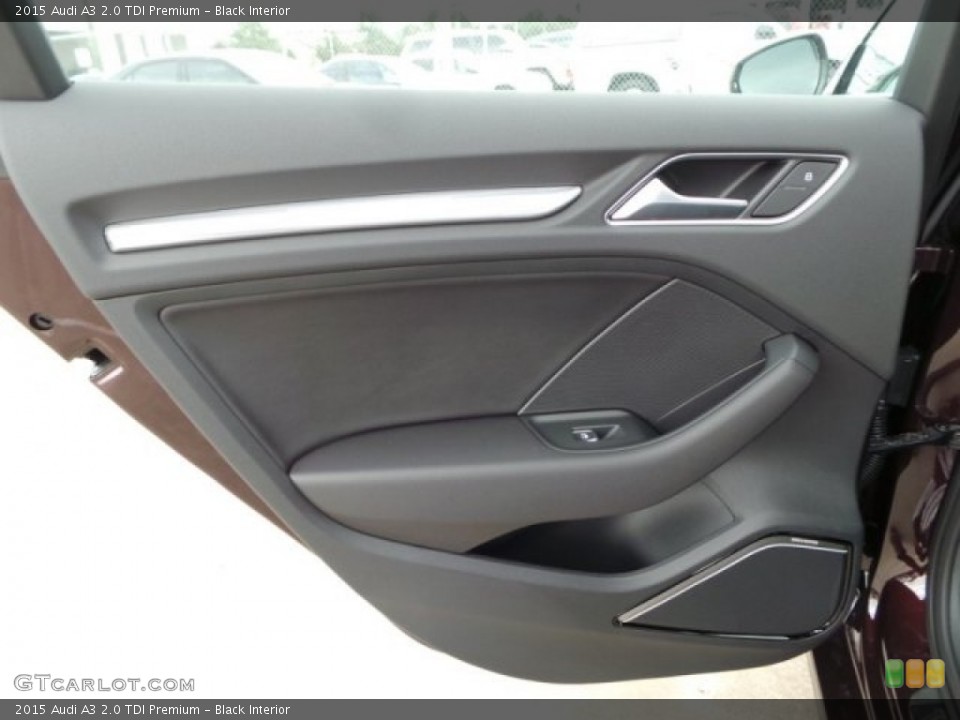 Black Interior Door Panel for the 2015 Audi A3 2.0 TDI Premium #97675353