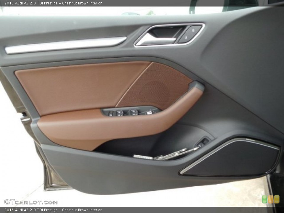 Chestnut Brown Interior Door Panel for the 2015 Audi A3 2.0 TDI Prestige #97675845