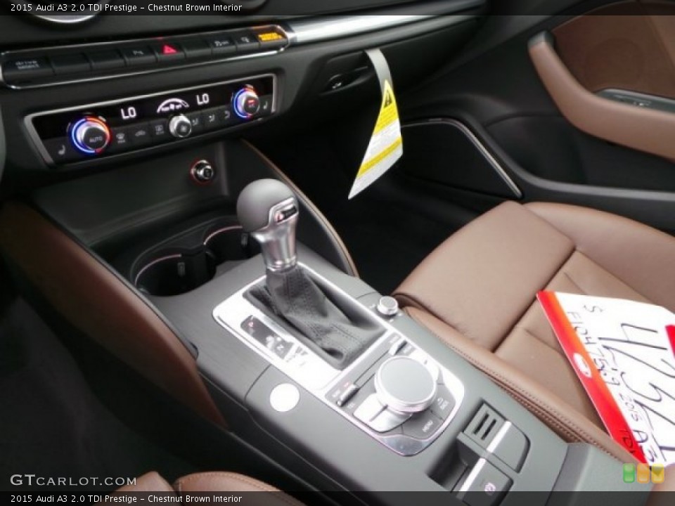 Chestnut Brown Interior Transmission for the 2015 Audi A3 2.0 TDI Prestige #97675962