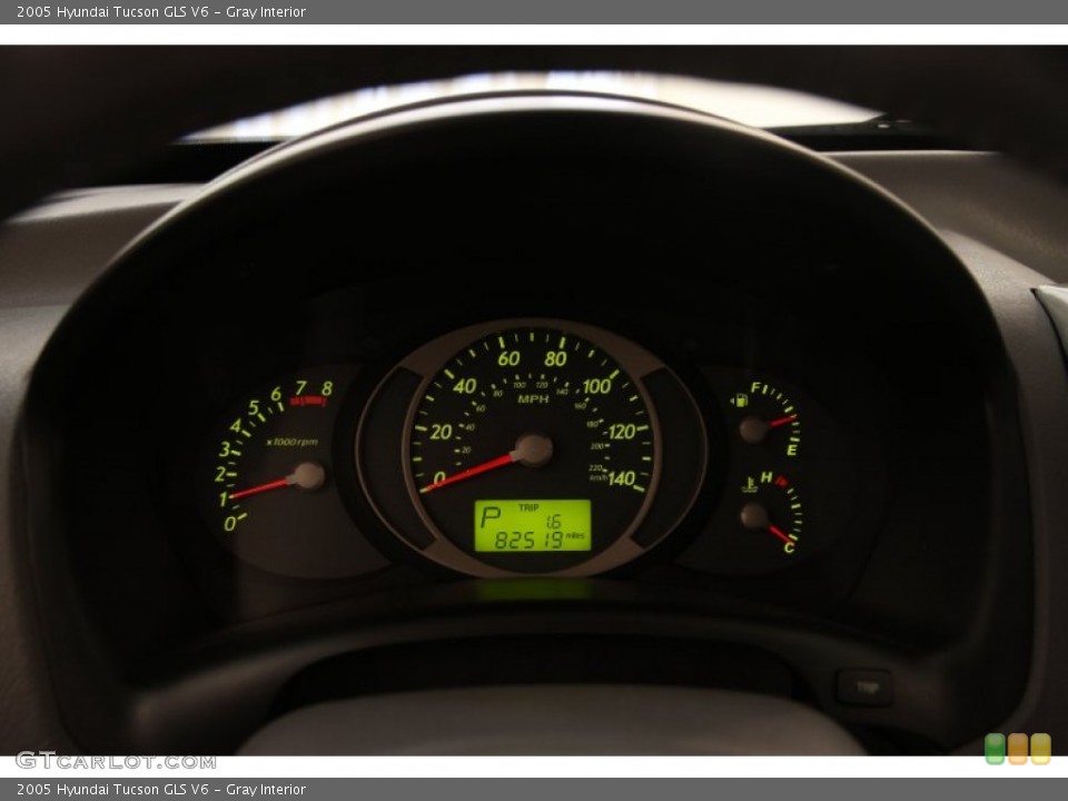Gray Interior Gauges for the 2005 Hyundai Tucson GLS V6 #97688682