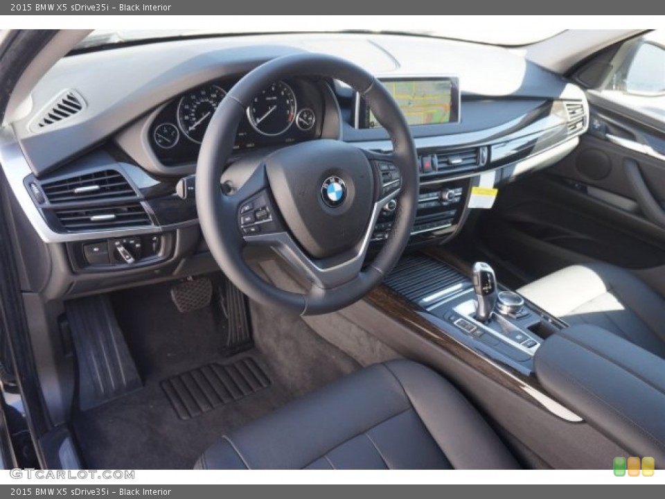 Black Interior Prime Interior for the 2015 BMW X5 sDrive35i #97690632