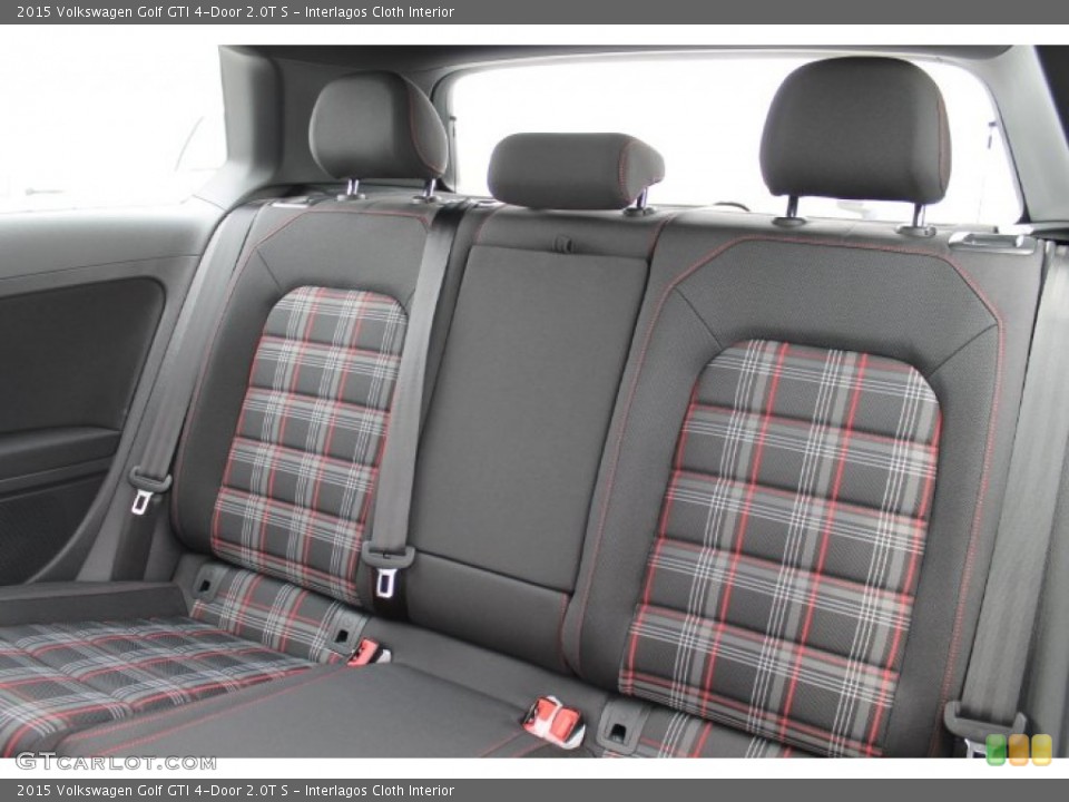 Interlagos Cloth Interior Rear Seat for the 2015 Volkswagen Golf GTI 4-Door 2.0T S #97693551