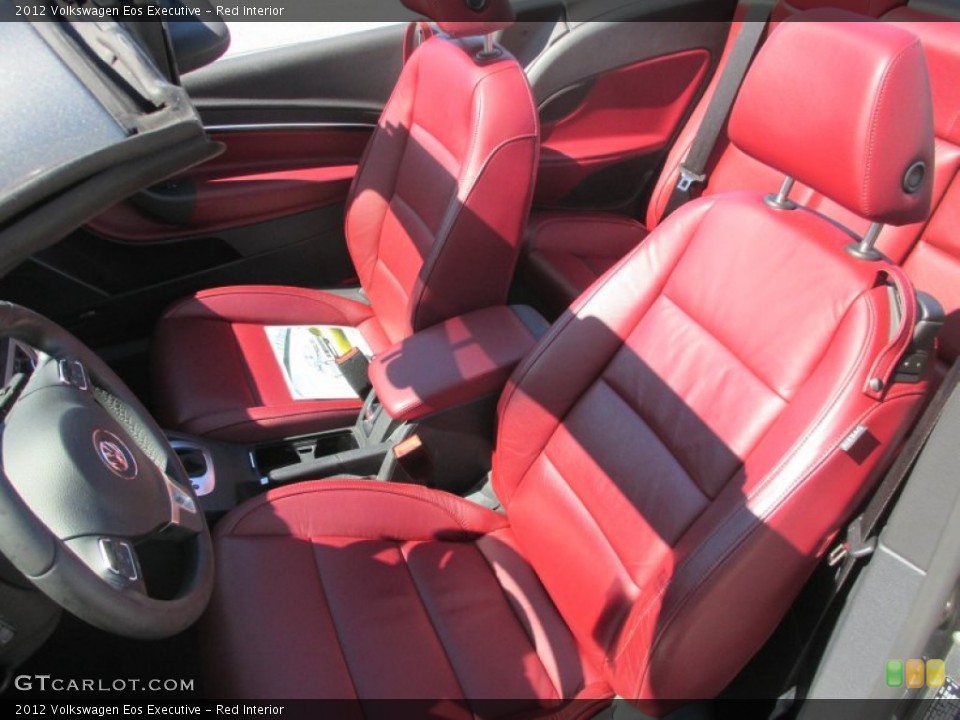 Red Interior Photo for the 2012 Volkswagen Eos Executive #97695387