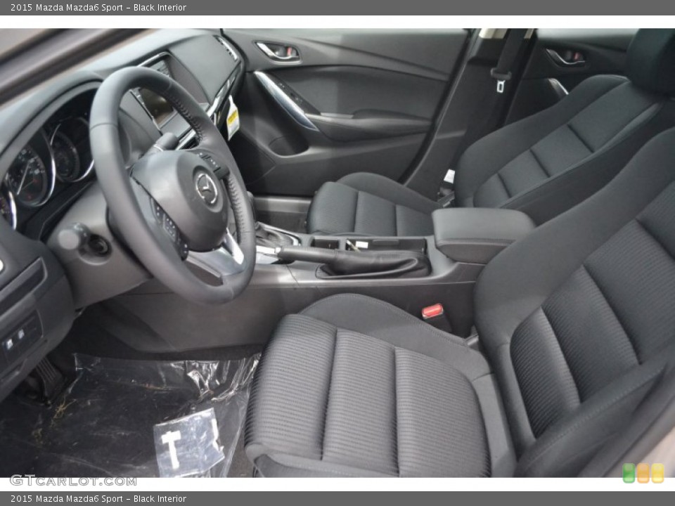 Black Interior Photo for the 2015 Mazda Mazda6 Sport #97699954