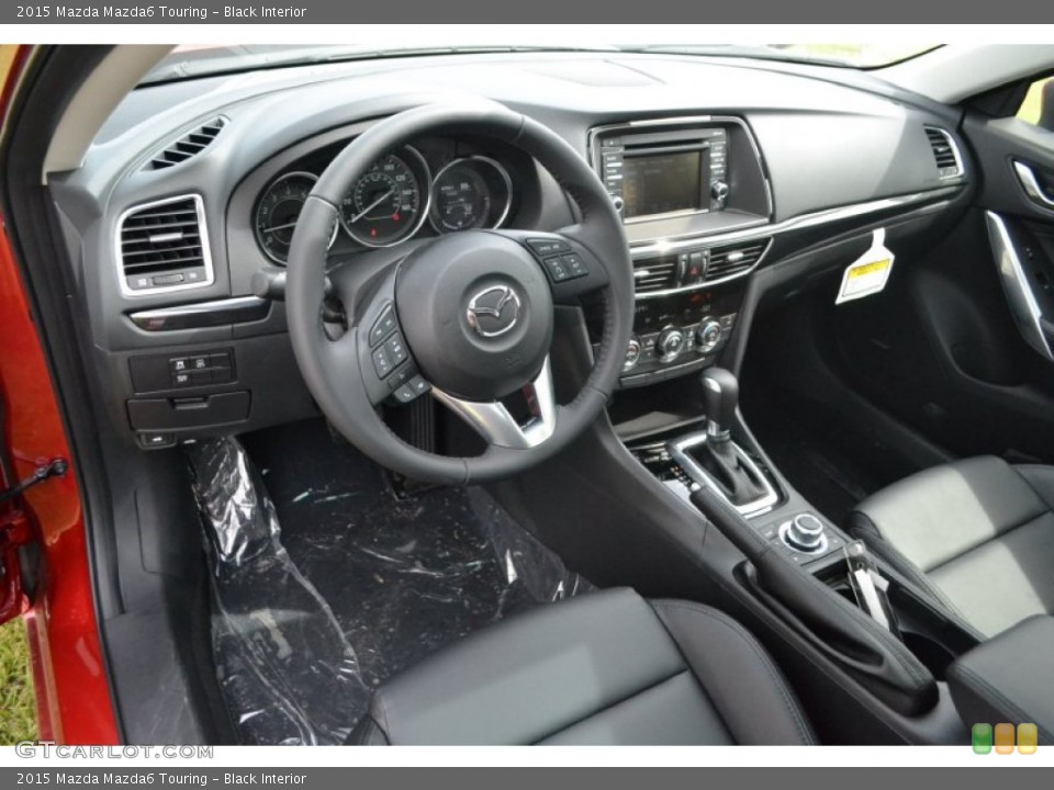 Black Interior Prime Interior for the 2015 Mazda Mazda6 Touring #97700487