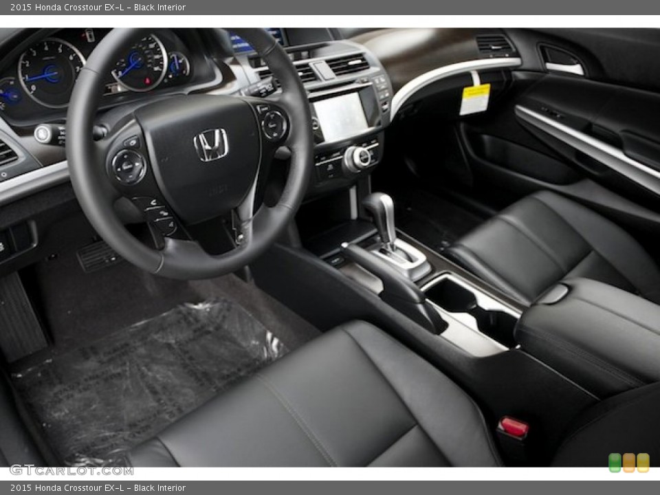 Black Interior Prime Interior for the 2015 Honda Crosstour EX-L #97707111