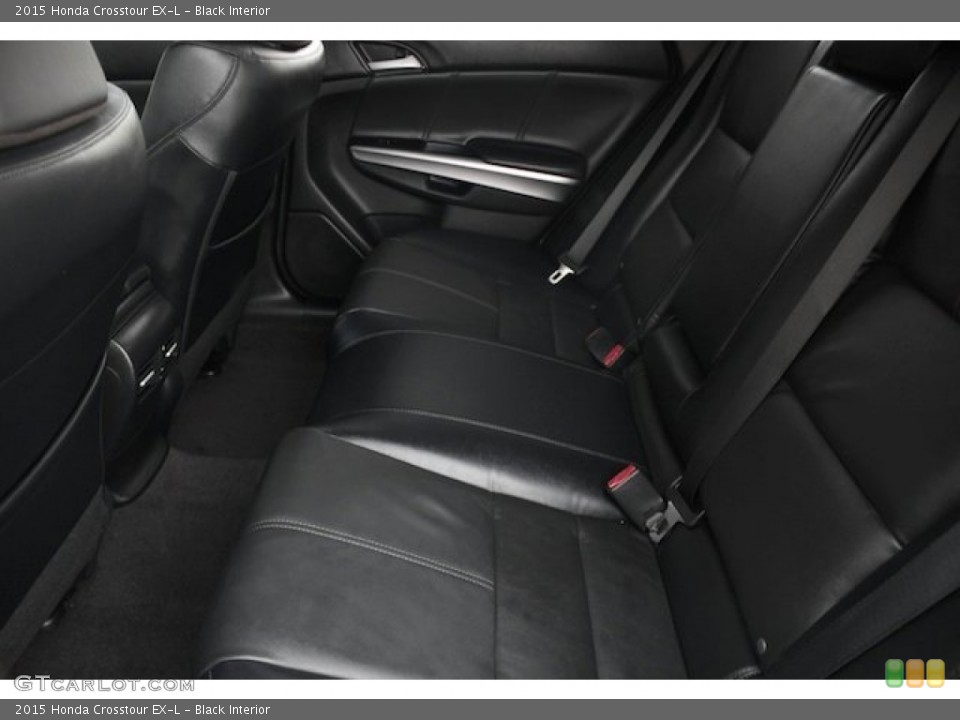 Black Interior Rear Seat for the 2015 Honda Crosstour EX-L #97707183