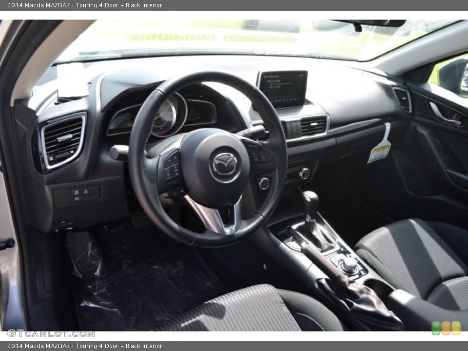 Black 2014 Mazda MAZDA3 Interiors