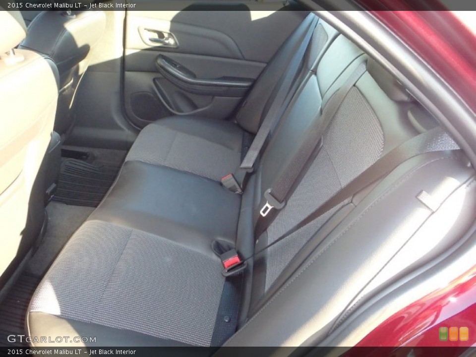 Jet Black Interior Rear Seat for the 2015 Chevrolet Malibu LT #97714950