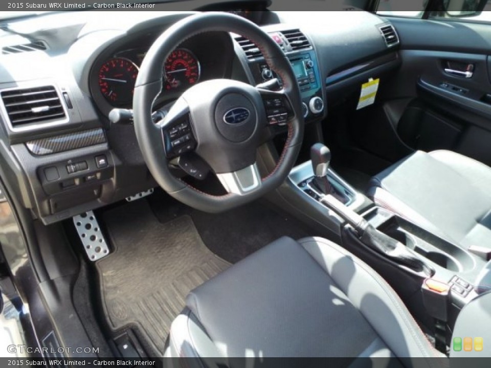 Carbon Black Interior Photo for the 2015 Subaru WRX Limited #97715665