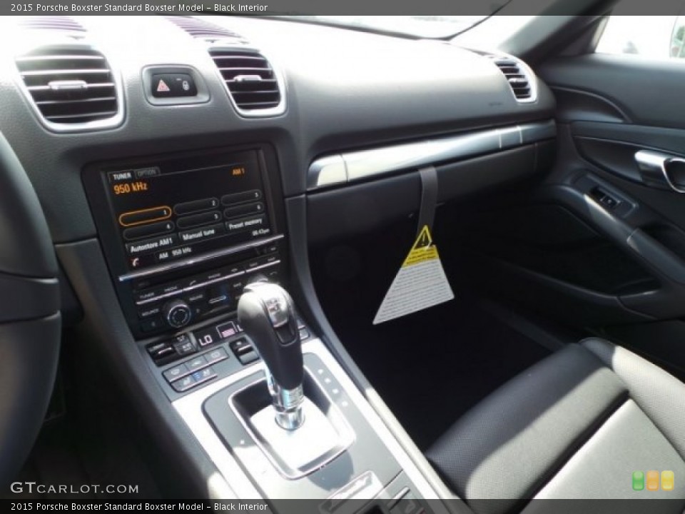 Black Interior Transmission for the 2015 Porsche Boxster  #97718301