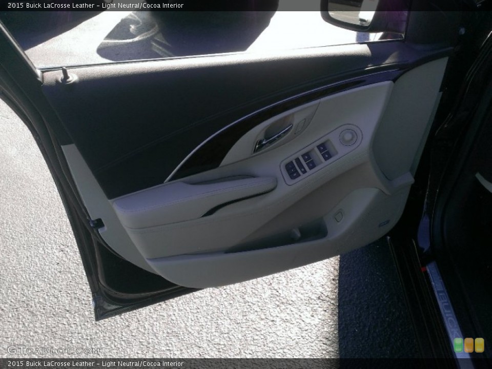 Light Neutral/Cocoa Interior Door Panel for the 2015 Buick LaCrosse Leather #97719483