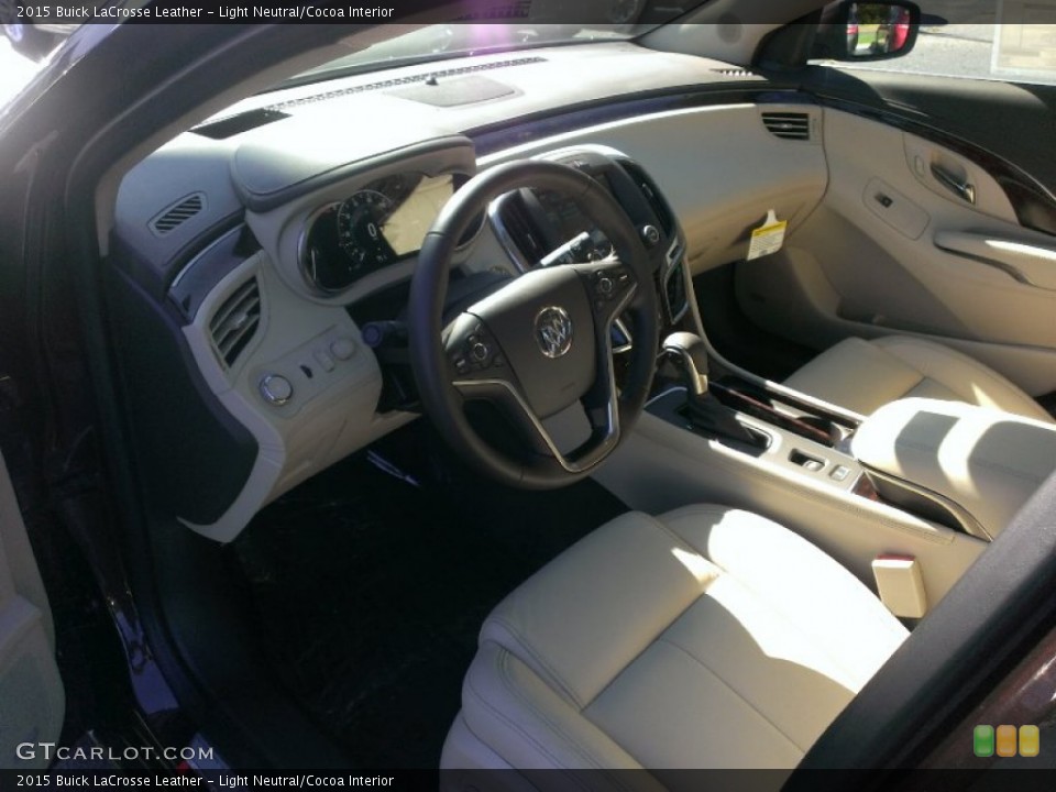 Light Neutral/Cocoa Interior Photo for the 2015 Buick LaCrosse Leather #97719492