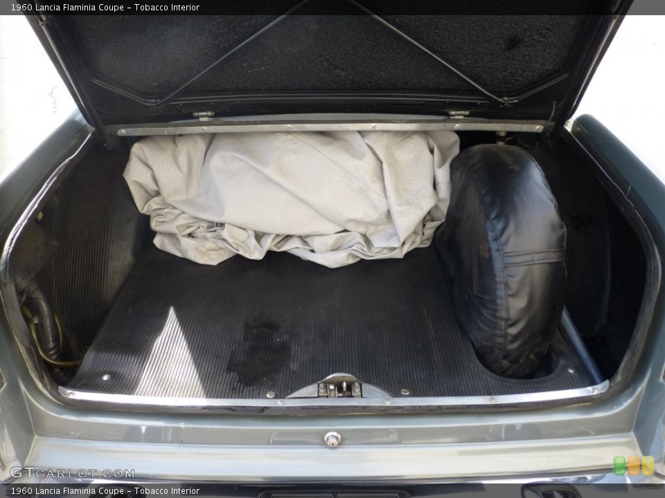 Tobacco Interior Trunk for the 1960 Lancia Flaminia Coupe #97720887