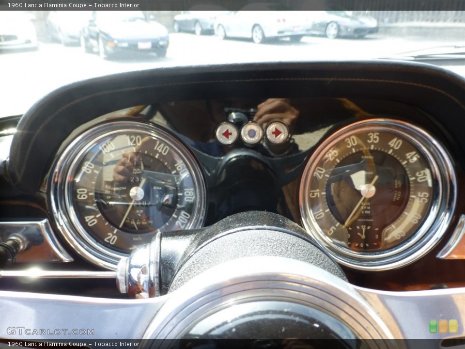 Tobacco Interior Gauges for the 1960 Lancia Flaminia Coupe #97720899