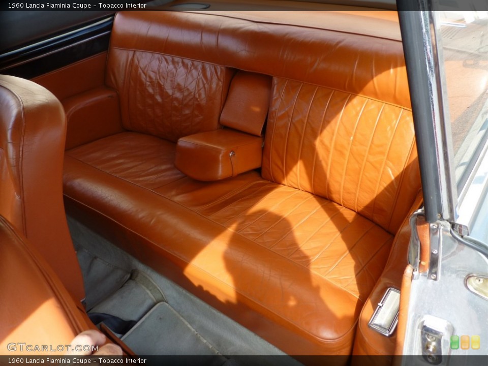 Tobacco Interior Rear Seat for the 1960 Lancia Flaminia Coupe #97720917