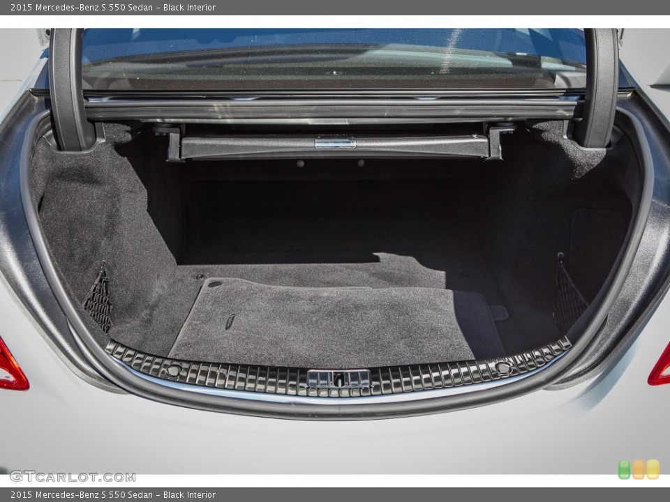 Black Interior Trunk for the 2015 Mercedes-Benz S 550 Sedan #97723123