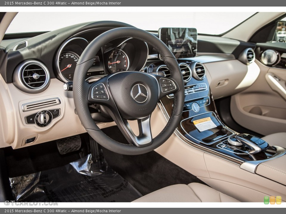 Almond Beige/Mocha Interior Photo for the 2015 Mercedes-Benz C 300 4Matic #97723218