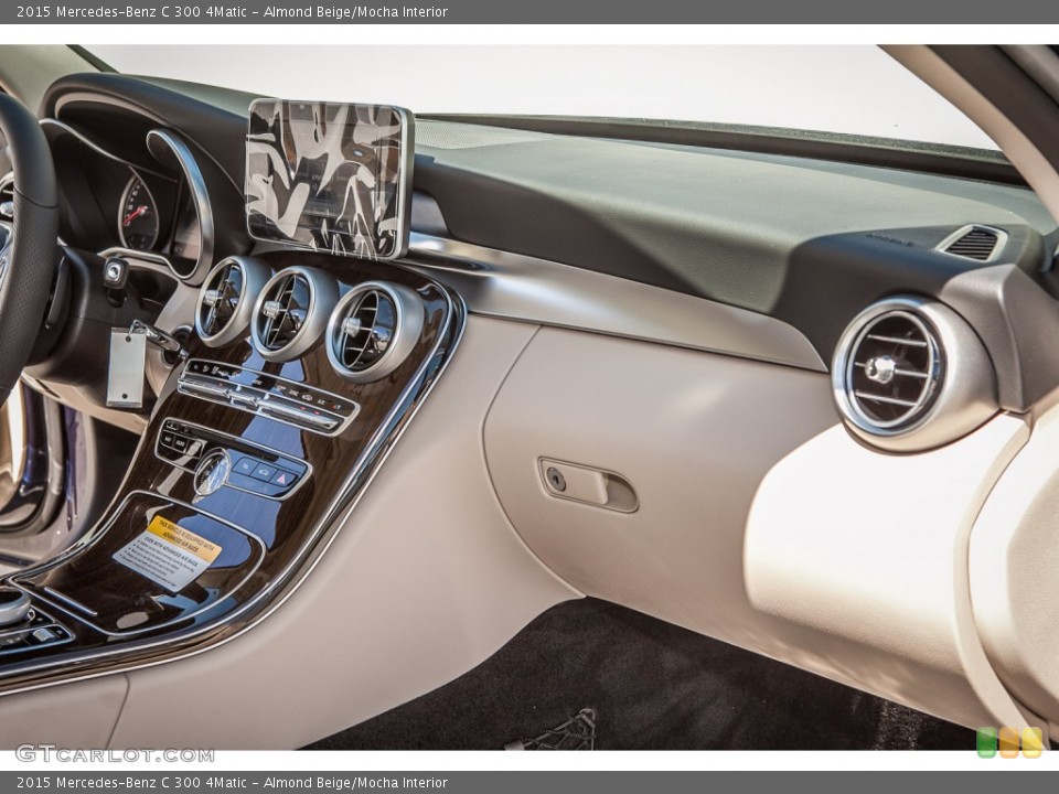 Almond Beige/Mocha Interior Dashboard for the 2015 Mercedes-Benz C 300 4Matic #97723252