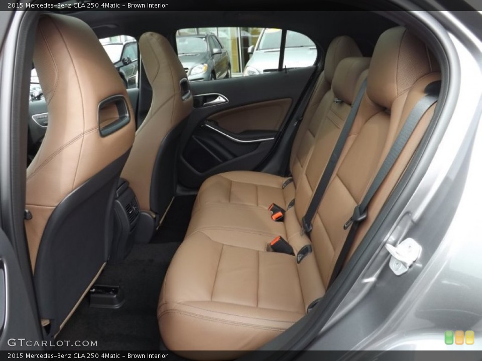 Brown Interior Rear Seat for the 2015 Mercedes-Benz GLA 250 4Matic #97724046