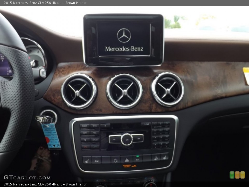 Brown Interior Controls for the 2015 Mercedes-Benz GLA 250 4Matic #97724166