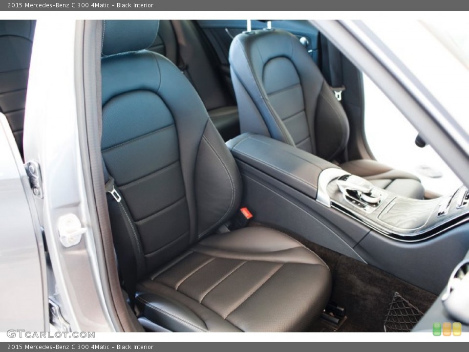 Black Interior Front Seat for the 2015 Mercedes-Benz C 300 4Matic #97732269
