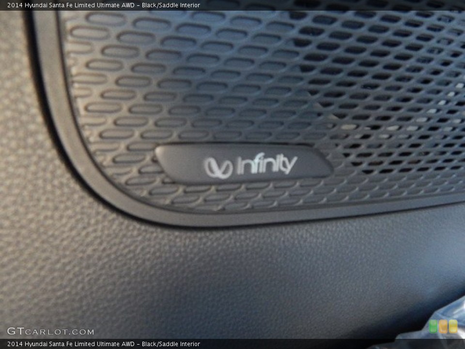 Black/Saddle Interior Audio System for the 2014 Hyundai Santa Fe Limited Ultimate AWD #97735251