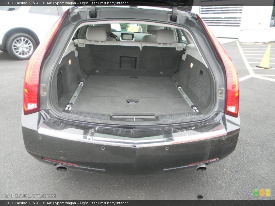 Light Titanium/Ebony Interior Trunk for the 2013 Cadillac CTS 4 3.6 AWD Sport Wagon #97735551